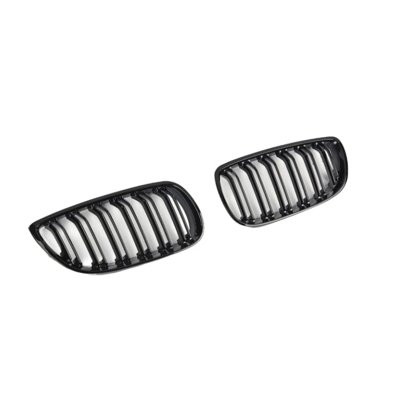 BMW 3ER E92 E93 06-10 GRILL DOPPELSTEG GLANZ SCHWARZ - RSHOP